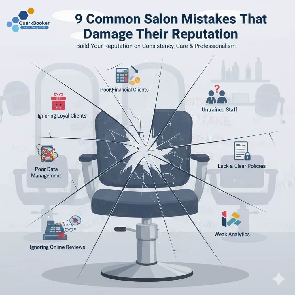 Common mistakes salon owners make that harm reputation