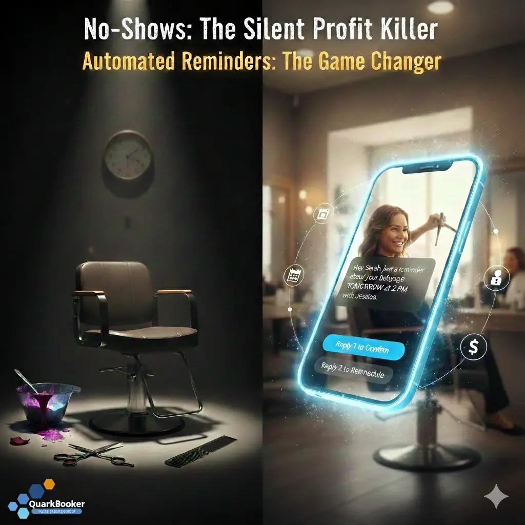 salon software cuts no-shows automated reminders