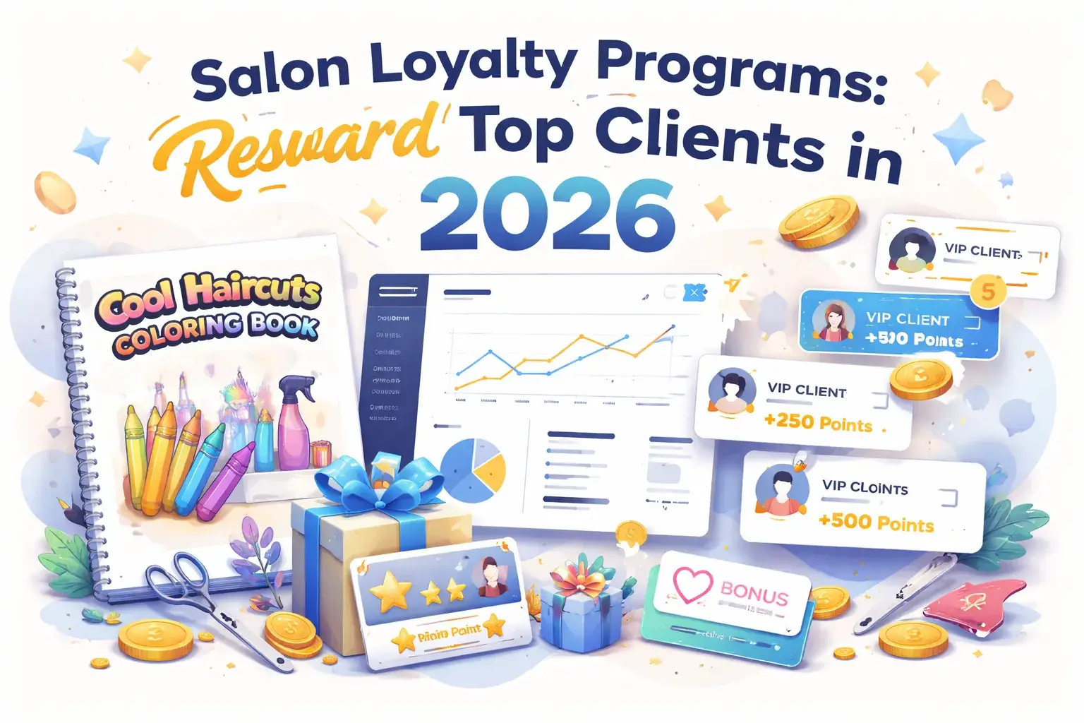 salon loyalty client rewards system and kids